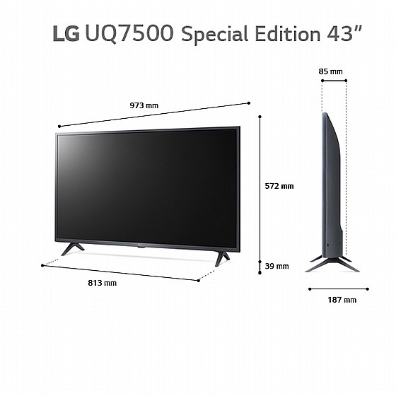 �������� LG UHD ����� 43 ���� ���� UQ7500 ���������� K4 ���: 43UQ75006LG