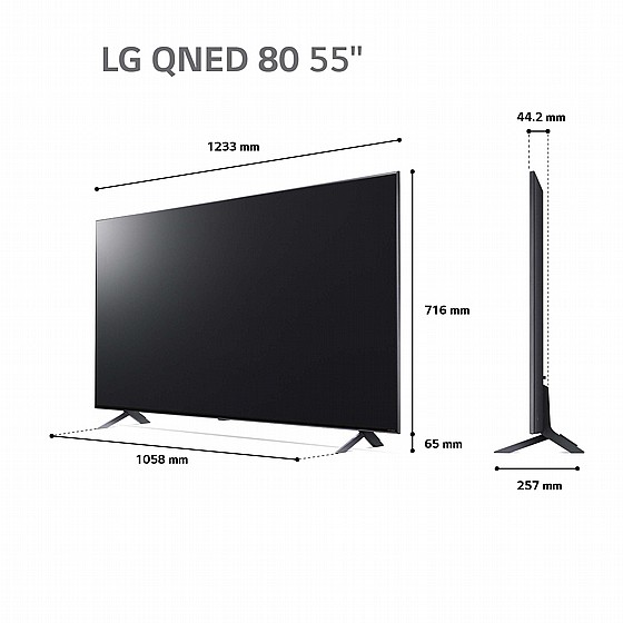 �������� ���� 55 ���� 4K����������� QNED - Quantum NanoCell ���: 55QNED806QA