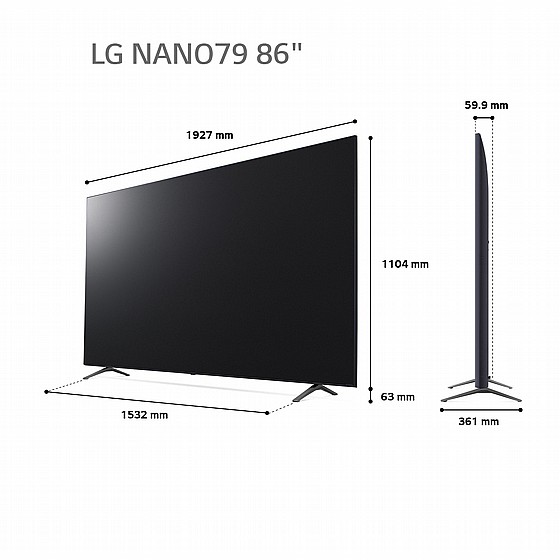 ��� �������� ����������� NanoCell LG ����� 86�� SMART TV ���������� K UHD4 ���: 86NANO796QA