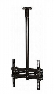 מתקן תלייה תקרתי לטלוויזיה באורך 1.5' עד 65" B-TECH BT8424-150 קיים בשחור ולבן מתקן תלייה תקרתי לטלוויזיה באורך 1.5' עד 65" B-TECH BT8424-150 קיים בשחור ולבן