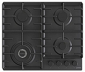 כיריים גז 4 להבות 60 ס"מ שחור מט GORENJE דגם: HY-GW642SYB כיריים גז 4 להבות 60 ס"מ שחור מט GORENJE דגם: HY-GW642SYB
