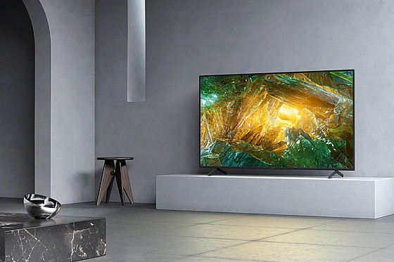 ������� ���� "75 4K HDR ���� SONY ���� ��� KD75XH8096BAEP