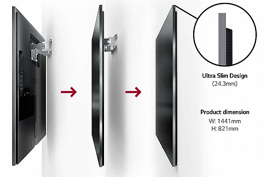 ��� �������� ����������� LG OLED evo Gallery Edition - ����� 56 ���� ���� ���������� K4 ���: OLED65G26LA