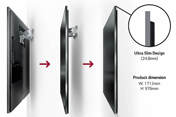 ��� �������� ����������� LG OLED evo Gallery Edition - ����� 77 ���� ���� ���������� K4 ���: OLED77G26LA
