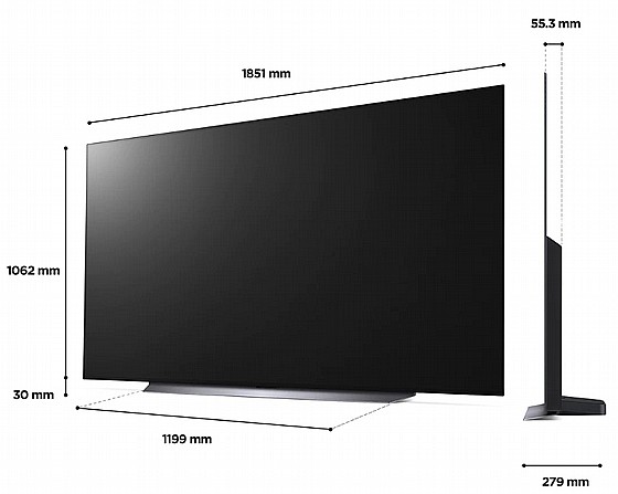 ��� �������� ����������� LG OLED evo - ����� 83 ���� Smart TV ���������� K4 ���: OLED83C26LA